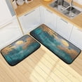 thumbnail image 7 of 2-Piece Kitchen Mat Set Non Slip Washable Floor Mats Decorative Rugs for Kitchen Sink Laundry Mystical Forest, 7 of 7