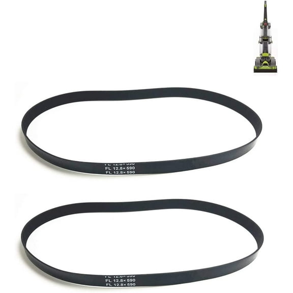 Hometimes Replacement Belts for Hoover FH51010 FH51050 Dual Power Max Carpet Cleaner Vacuum,Compatible with Models: FH51000,FH51001,FH51002,Parts 440005536(2 Belt)