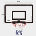 thumbnail image 4 of Juego de Mini Aro de Baloncesto para Interiores para NiñOs Juego de Mini Aro de Baloncesto Ajustable Regalos de Juguete de Baloncesto para NiñOs Adolescentes Negro, 4 of 8