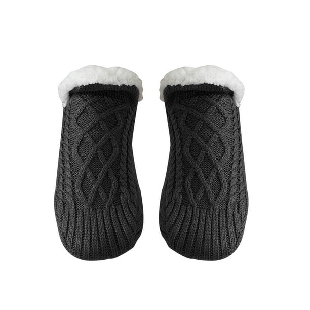Floor Socks, Padded Thickened Sock Covers, Socks Bottom Warm Indoor Home  Socks, V Mouth Overshoes for Men and Women 40-42