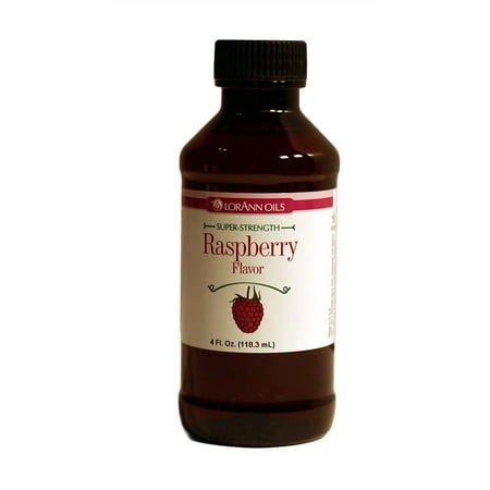 Raspberry Flavored Liqueur - LorAnn Raspberry Super Strength Flavor 4 oz