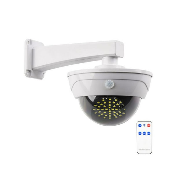 Yuarrent Lámpara de pared con Sensor de movimiento en forma de cámara falsa con luz Solar, lámpara de pared con Control remoto, herramienta de Iluminación y accesorios Tipo 2 Yuarrent HA073279-02