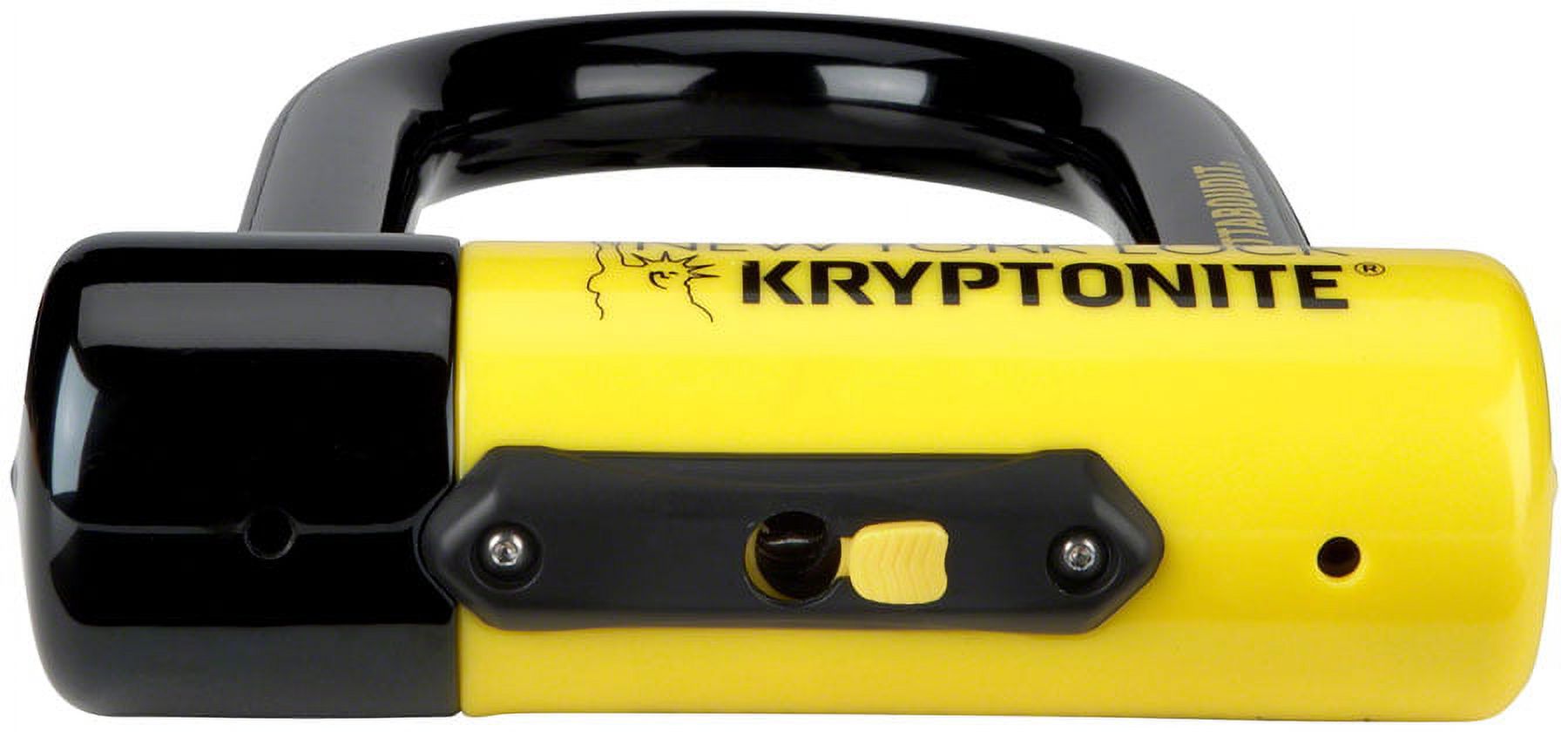 Kryptonite New-U New York Fahgettaboudit Mini U-Lock Bicycle Lock - image 3 of 8