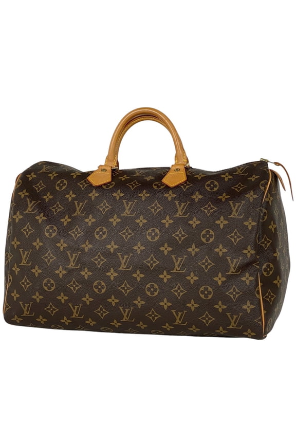 Pre-Owned Louis Vuitton Speedy 40 Boston Bag/Handbag Monogram Brown M41522 Women's