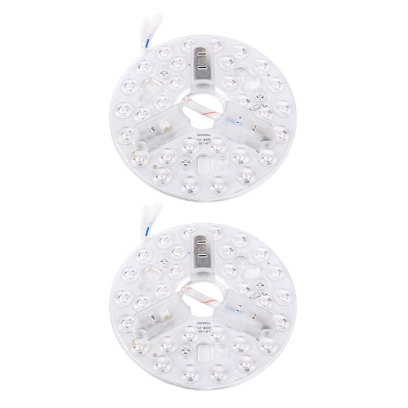 Kitchen Ceiling LED Ceiling Fan Light Module 5.3 Inch 3 Color Adjustable Round LED Ceiling Fan Light Retrofit Kit