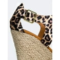 thumbnail image 4 of Qupid Cammi-09a - Camel Leopard Fabric 6.5, 4 of 5