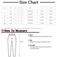 thumbnail image 2 of YanHoo Women's Baggy Capris Bandage Waist Irregular Leg Pants Plus Size Workout Laides Casual Trouser, 2 of 6