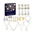 thumbnail image 2 of Rongfmy Jewelry Advent Calendar Stylish Xmas Present for Daughter Girlfriend Friends Style C, 2 of 8
