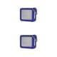 thumbnail image 2 of Cubierta de altavoz Methold para Go 2 silicona Azul Negro gris plateado Rojo 2Conjunto, 2 of 6