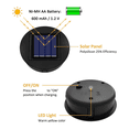 4PCS Solar Light Replacement Top Unit 8cm,Replacement Solar Panels,for Outside Garden Lantern
