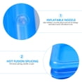 thumbnail image 4 of 4Pcs Inflatable Ice Serving Bars Coolers Ice Food Server Trays (Transparent), 4 of 5
