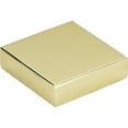 thumbnail image 3 of Atlas Homewares A833 Thin Square 1-1/4" Designer Cabinet Knob - Gold, 3 of 7