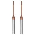thumbnail image 1 of 2uds Cuadrado Nariz Extremo Molino Unique Bargains 4mm Vástago 1,5mm x 20mm AlTiSin Recubierto Sólido Carburo 4 Flautas Extra Largo, 1 of 6