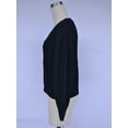 thumbnail image 7 of WFJCJPAF Clearance! Sweater for Women Clearance under $8,00,Women's Long Sleeve Open Front Casual Lightweight Soft Knit Cardigan Sweater Outerwear - Black S, 7 of 7
