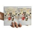 thumbnail image 3 of Happy New Year 2026 Jack Russell Terrier Santa Gnome Holiday Party Snow Travel Passport Wallet Parson Jack Dog Lover PU Leather Passport Holder Cover - 13019, 3 of 5