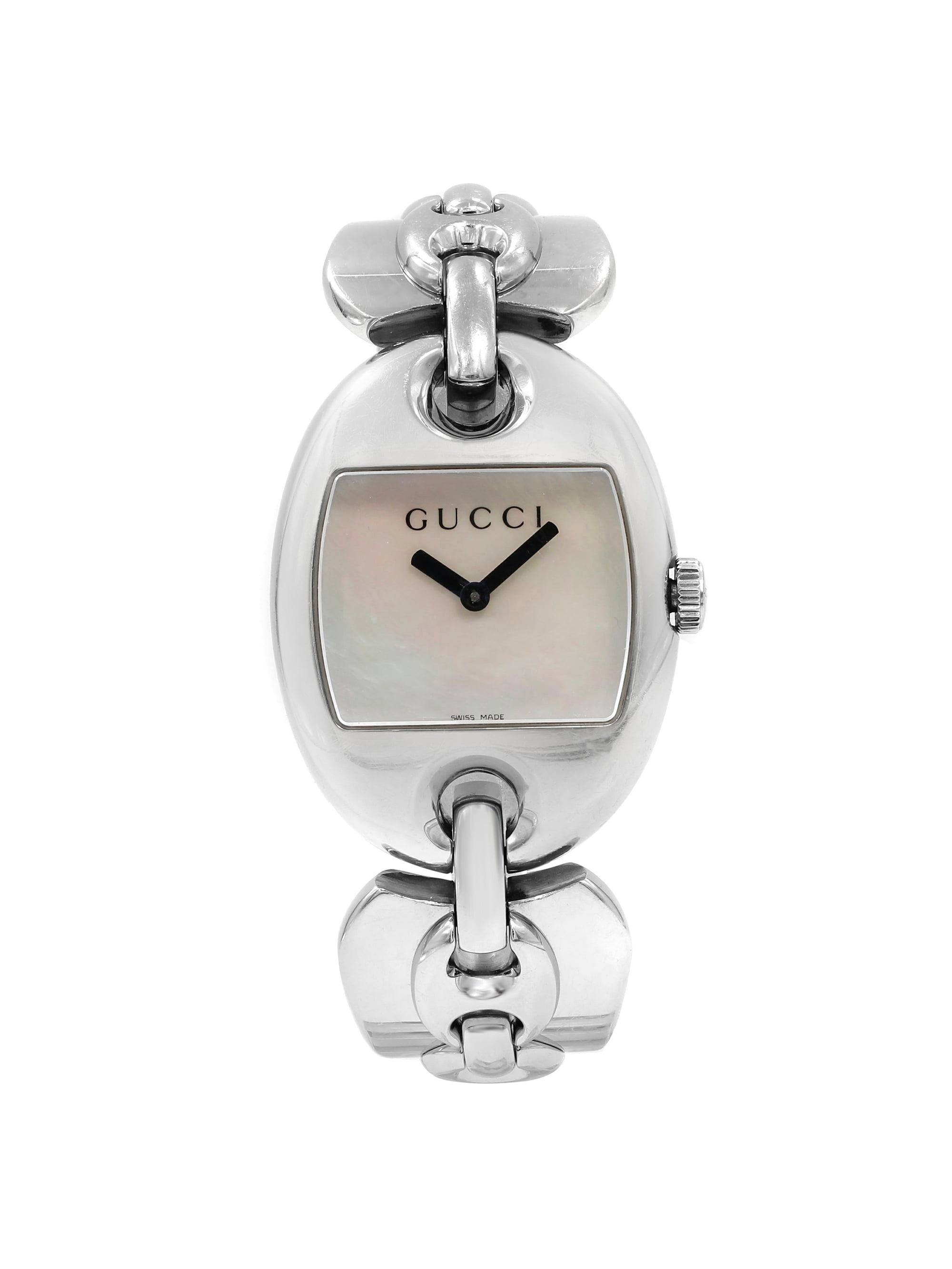 Anne◎Gucci Ladies Watch YA134504 Gucci Women's Guccissima Series Quartz Sapphire Crystal 27mm Watch