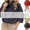 White, variant on Womens Stand Collar Solid Color Jacket Casual Lightweight Drawstring Hem Long Sleeve Windbreaker
