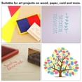 thumbnail image 4 of Uxcell Craft Ink Pads for Stamps, 2 Pcs Washable Finger Print Ink Stamp Pad Color DIY Rainbow for Rubber Stamps Paper Scrapbooking Fabric Wood, Rose Red, 4 of 6