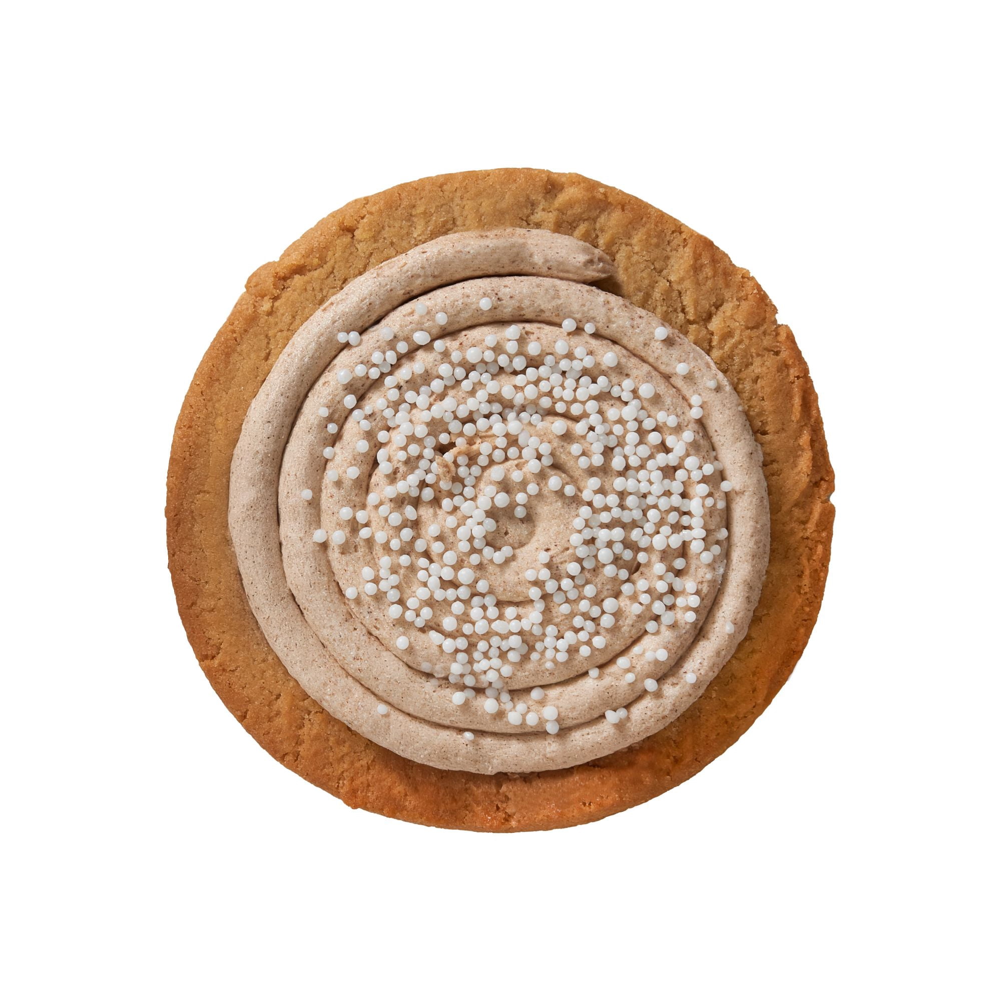 King Krumb Frosted Cappuccino & Snickerdoodle Bakery Cookies, Ready to Eat Soft Baked Gourmet Cookies with Creamy Frosting and Coffee & Cinnamon Sugar Flavors, Naturally Flavored, 11 oz, 2 Count