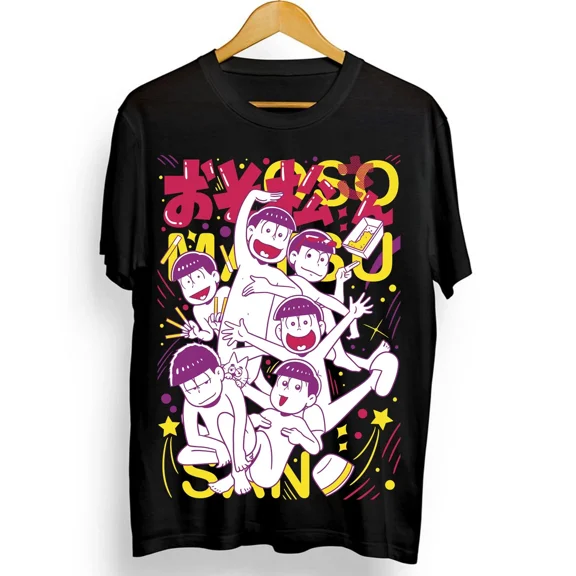 Sanrio Osomatsu-san Mr Osomatsu x Sanrio Characters T-shirt Anime Shirt All Size