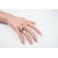 thumbnail image 6 of HeartsAndYou 2.3ct Natural Sapphire Diamond Solitaire with Accents Ring 14k SOLID White Gold, 6 of 9