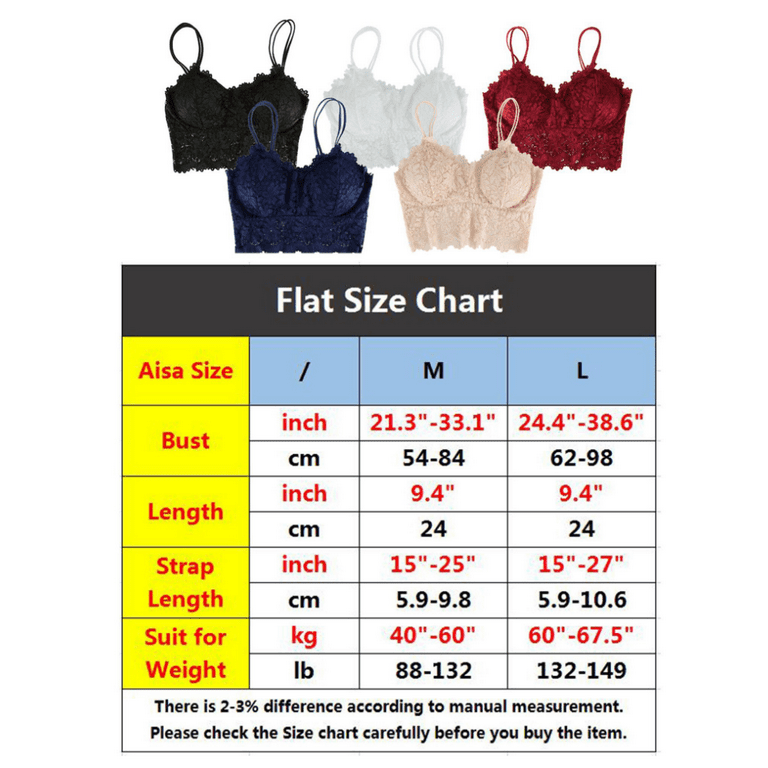 Women’s Lace Bralette Padded Wire Free Bra Fashionable Crop Top Style Sexy  Tops