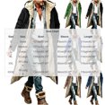 thumbnail image 3 of Smupbvky Mens Long Puffer Coat Hooded Fuzzy Fleece Lined Zip Up Jacket Winter Trendy Casual Warm Outerwear (XL, Brown), 3 of 6