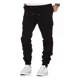 thumbnail image 5 of Hombre Pantalón Jogger Bolsas Cargo Casual Cómodo Gabardina, 5 of 6
