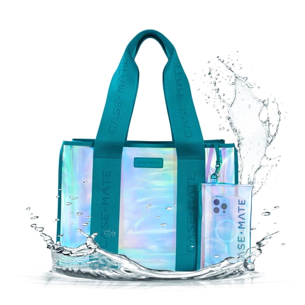 Bolso Tote Case-Mate Emerald Blue impermeable grande 43 x 20 x 31 cm