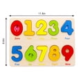 thumbnail image 3 of Puzzle You&Xi para niños pequeños, números de madera de 3 a 4 años, 3 of 6