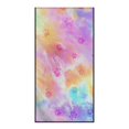 thumbnail image 2 of XYZCANDO Rainbow Paw Art Car Seat Cover Towel Non-Slip for Gym Travel Beach, Breathable Sweatproof Towel Cover Washable, 2 of 11