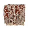 thumbnail image 1 of Parkland Collection THRE21053 52 x 67 Po Rouille Florale Hina Tissage à la Main, 1 of 1