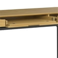 thumbnail image 5 of Pemberly Row SOLID WOOD Industrial 72 inch Wide Wide Desk in Oak, 5 of 12