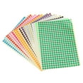 thumbnail image 1 of KAKOWELY 16 Pcs 6MM Color-Coding Sticker Dots Bright Color Circle Dot Labels Mixed Color,0.24"X0.24"X0.04", 1 of 4