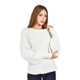 thumbnail image 1 of Suéter de punto con brillo Roman Fashion /Juvenil, 9388 (Blanco) blanco EG, 1 of 5
