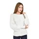 thumbnail image 1 of Suéter de punto con brillo Roman Fashion /Juvenil, 9388 (Blanco) blanco M, 1 of 5