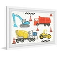 thumbnail image 2 of Marmont Hill Road Building Trucks Framed Wall Art, 45.00" x 1.50", 2 of 6
