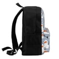 thumbnail image 5 of Zufioo Happy Snowmen Snowfall Pattern Adult Backpack,Wear-resistant and Breathable Multi-pocket Backpack, Suitable for Travel, Business and Outdoor Activities, 5 of 9