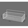 thumbnail image 2 of Hanging Wire Basket - Hanging Wall Basket, Hanging Baskets for Kitchen, Wall Basket Decor, Wall Shelves, Wall Rack, Spice Rack, Spice Storage Shelf, Wire Baskets for Organizing, Wire Shelving Unit, 2 of 6