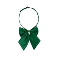 thumbnail image 1 of INSPIRE CHIC Nœud Papillon Uniforme Pré-Noué Uni Ajustable pour Femme Vert, 1 of 5