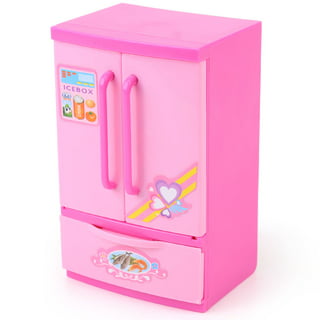 Mini Fridge Refrigerator 39pc Kitchen Kids Toys with Ice Dispenser, St –  Kawaiies