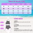 thumbnail image 3 of Traje De Baño Mujer Conjunto De 2 Piezas Bañador De Cintura, 3 of 7