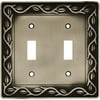 Brainerd Leaf and Vine Double Switch Wall Plate