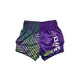 thumbnail image 3 of Fairtex BS1922 Racer Purple Slim Cut Muay Thai Boxing Shorts, 3 of 7