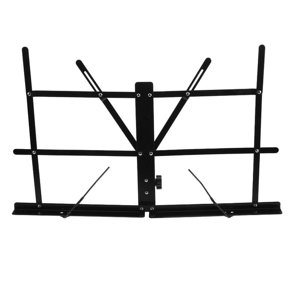 1 Set Portable Foldable Music Stand Music Sheet Stand Guitar Violin Book Racks Tablet Holder Music Stand Racks with Bag for Reading Music Sheet
