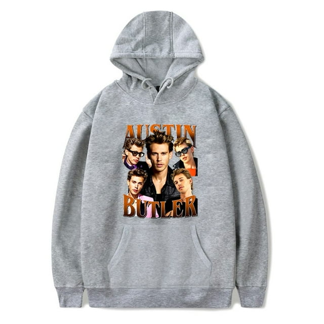 Austin Butler Hoodie Cosplay Sweatshirt Vintage 90s Pullover Hip Hop Longsleeve Clothes