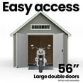 thumbnail image 7 of Handy Home Products Tribeca 10 ft. x 12 ft. Wood Storage Shed (Floor Included), 7 of 7