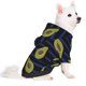 thumbnail image 2 of Fotbe Avocado Sudadera con Estampado para Perros Pequeños – Suéter con Capucha para Mascotas, Tela Suave de Forro Polar con Bolsillo-X-Large, 2 of 7