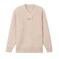 thumbnail image 4 of Solid Color Sweater Base Layer Autumn And Winter Stylish Lined Thick Warm Knitted Top, 4 of 4