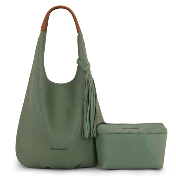 Set de bandolera Montana West Slouchy Hobo Bag para mujer